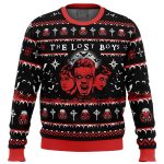 Get Festive with the Half Vampire Lost Boys Ugly Christmas Sweater – Limited Edition