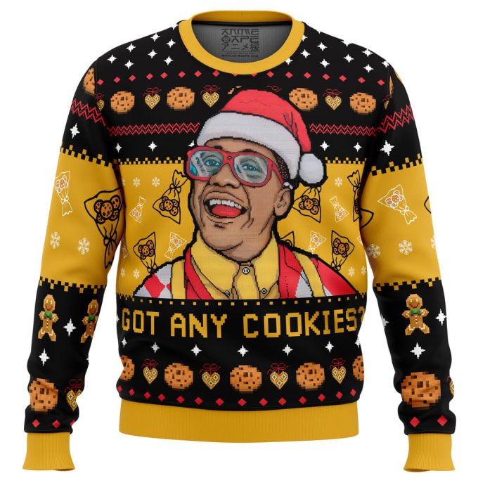 Get Festive With The Got Any Cookies? Family Matters Ugly Christmas Sweater – Perfect For Holiday Fun!