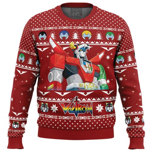 Voltron Ugly Christmas Sweater – Defender of the Universe for Festive Fun!