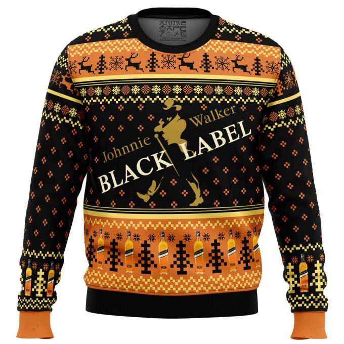 Get Festive With The Johnnie Walker Black Label Ugly Christmas Sweater – Limited Edition Whisky-Inspired Apparel