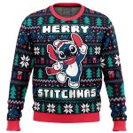 Spread Holiday Cheer with Merry Stitchmas Ugly Christmas Sweater – Festive Stitch Design for an Unforgettable Season!