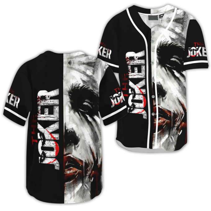 The Joker Face Baseball Jersey - Gift For Men Women - Gift For Men Women 2