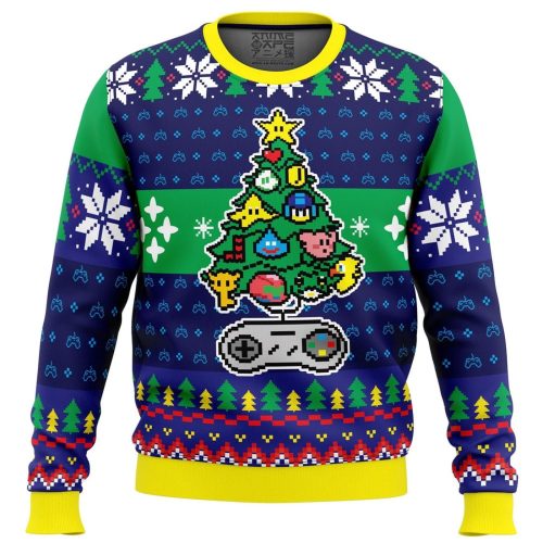 Level Up Your Holiday Style with our Classic Gamer Ugly Christmas Sweater