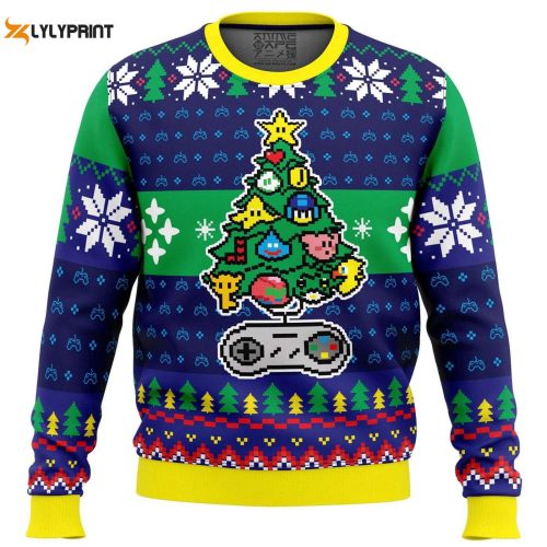 Level Up Your Holiday Style with our Classic Gamer Ugly Christmas Sweater