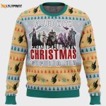 Get Festive with Akame ga Kill Night Raid Ugly Christmas Sweater – Perfect Anime-inspired Holiday Apparel!