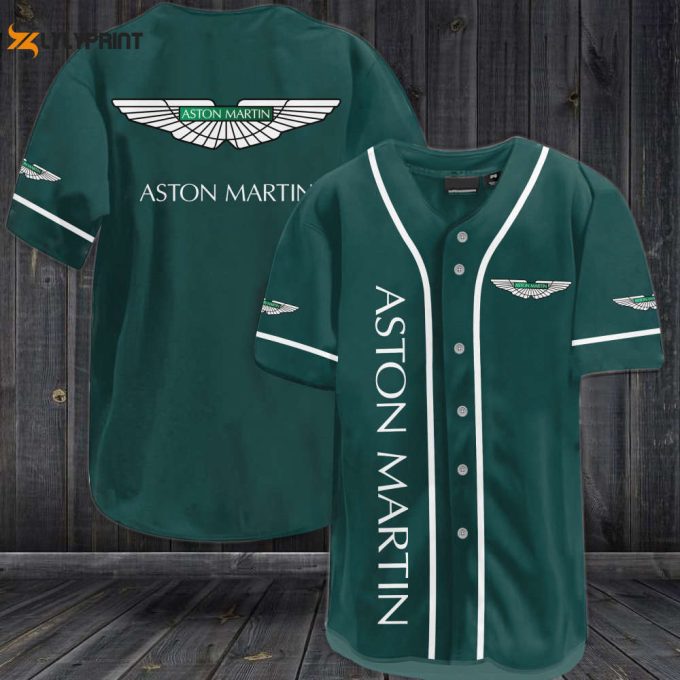 Aston Martin Racing Baseball Jersey 1