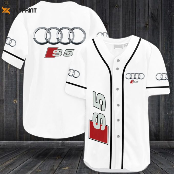 Audi S5 Baseball Jersey 1