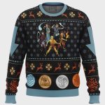 Get Festive with the Avatar The Last Airbender Ugly Christmas Sweater – Perfect Gift for Fans!