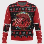 Daredevil Ugly Christmas Sweater – Better Call Murdock! Perfect for Marvel Fans!