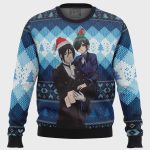 Get Festive with the Black Butler Ugly Christmas Sweater – Perfect for Anime Fans