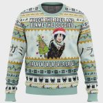 Get Festive with Blame The Doggies Norogami Ugly Christmas Sweater – Perfect Holiday Attire!