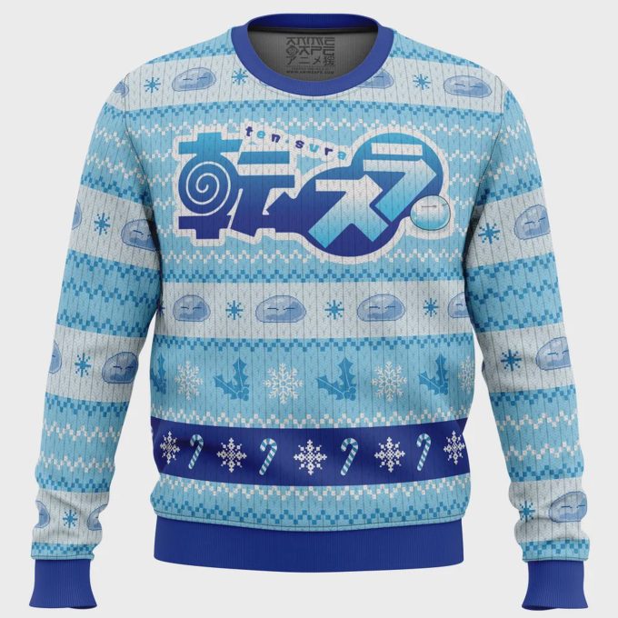 Get Festive With The Blue Christmas That Time I Got Reincarnated As A Slime Sweater