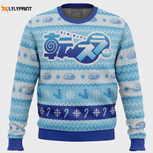 Get Festive with the Blue Christmas That Time I Got Reincarnated as a Slime Sweater