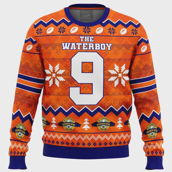 Bobby Boucher Waterboy Ugly Christmas Sweater: Get Festive With This Hilarious Holiday Apparel!