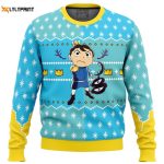 Get Festive with Bojji and Kage Ugly Christmas Sweater – Perfect for Ranking of Kings Fans!