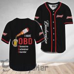 Budweiser I Have Obd Baseball Jersey – Gift for Men Women – Gift for Men Women