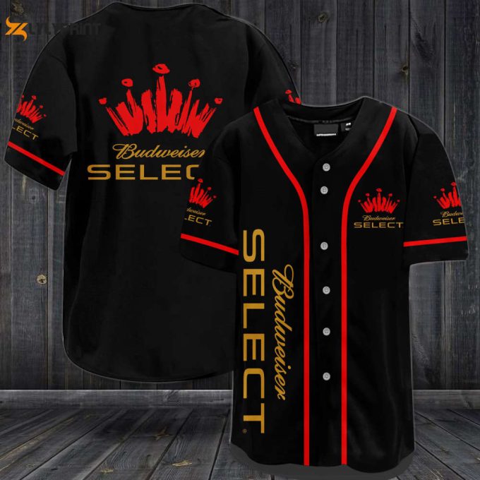 Budweiser Select Baseball Jersey 1