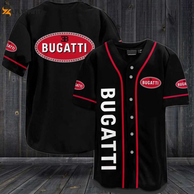 Bugatti Baseball Jersey 1