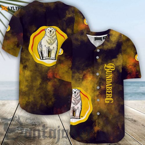 Bundaberg Colorful Smoke Baseball Jersey – Gift for Men Women – Gift for Men Women