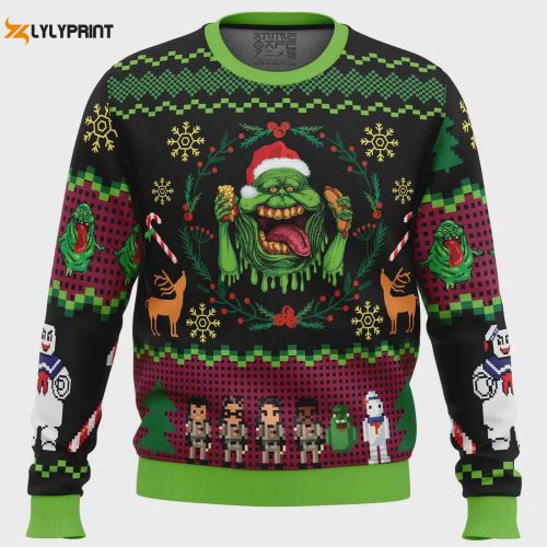 Bustin Christmas Ghostbusters Ugly Sweater: Festive & Fun Holiday Apparel