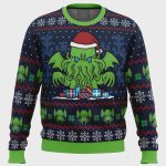 Get Festive with the Call Of Christmas Cthulhu Ugly Sweater – Perfect Holiday Attire!