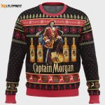 Get Festive with Captain Morgan Ugly Christmas Sweater – Perfect Gift for Rum Lovers!