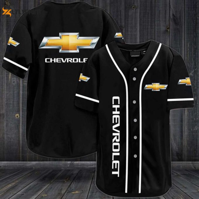 Chevrolet Baseball Jersey - Perfect Gift For Men And Women Premium Quality And Style! 1