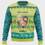 Chibi Spy x Family Ugly Christmas Sweater: Adorable & Festive Apparel for the Holidays