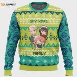 Chibi Spy x Family Ugly Christmas Sweater: Adorable & Festive Apparel for the Holidays