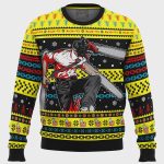 Get Festive with Chainsaw Man Ugly Christmas Sweater – Perfect Holiday Gift!