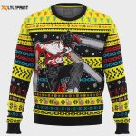 Get Festive with Chainsaw Man Ugly Christmas Sweater – Perfect Holiday Gift!