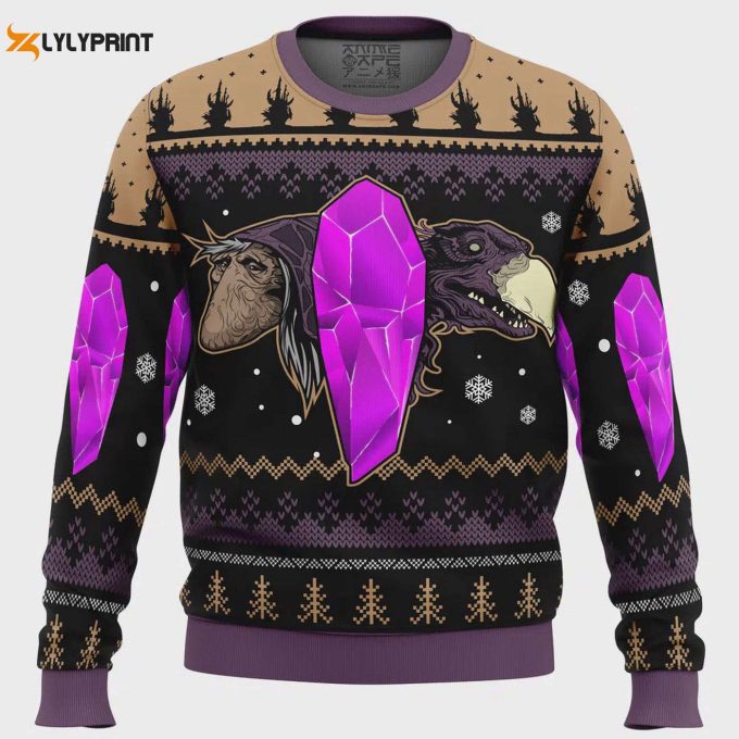 Get Festive With The Dark Crystal Ugly Christmas Sweater – Christmas Crystal Sweater