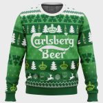 Get Festive with Carlsberg Beer Ugly Christmas Sweater – Perfect Holiday Drink Attire!