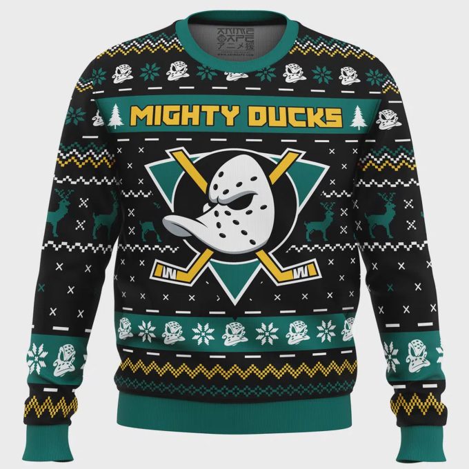 Get Festive With Christmas Ducks: The Mighty Ducks Ugly Christmas Sweater