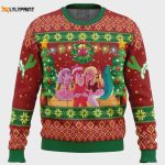 Get Festive with Miss Kobayashi’s Dragon Maid Ugly Christmas Sweater – Perfect for a Fun Family Christmas!