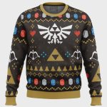 Get Festive with Christmas Hero Zelda Ugly Christmas Sweater – Perfect Holiday Gift