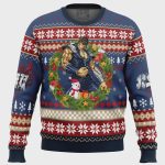 Get Festive with Christmas Kenshiro Sweater – Ugly Fist of The North Star Sweater