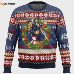 Get Festive with Christmas Kenshiro Sweater – Ugly Fist of The North Star Sweater