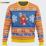 Get Festive with a Rugrats Nickelodeon Ugly Christmas Sweater – Perfect for the Holidays!