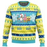 Get Festive with Nickelodeon s Christmas Spongebob Ugly Sweater – Perfect for Holiday Parties!