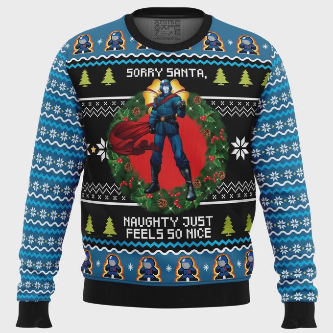 Cobra Commander Ugly Christmas Sweater: Get Festive With This Limited Edition Holiday Sweater!