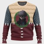 Dabi My Hero Academia Ugly Christmas Sweater: Festive Anime-Inspired Apparel for Fans!