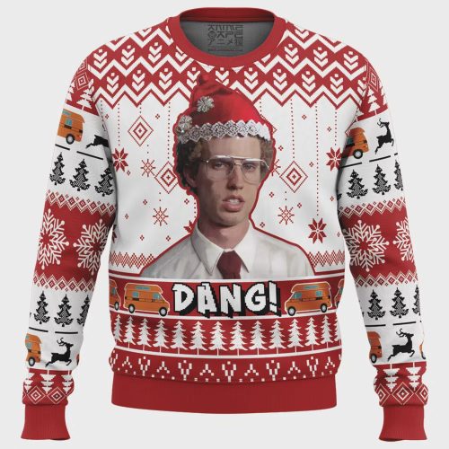 Get Festive with Dang! Napoleon Dynamite Ugly Christmas Sweater – Limited Edition Holiday Apparel