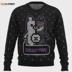 Spook Up Your Christmas with Danganronpa Monokuma Despair Ugly Sweater – Limited Edition Festive Attire