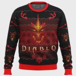 Get Festive with the Diablo 3 Ugly Christmas Sweater – Limited Edition Gaming Apparel