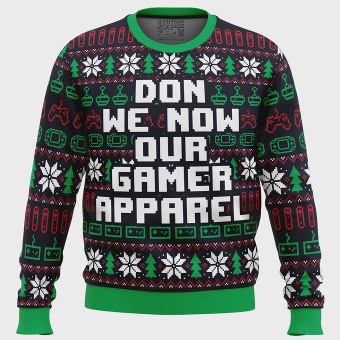 Level Up Your Christmas Style With Our Gamer Ugly Christmas Sweater