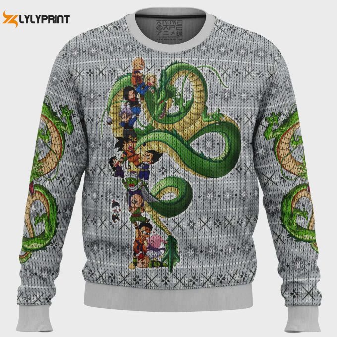 Dragon Ball Z Play With Dragon Ugly Christmas Sweater: Level Up Your Festive Style!