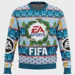 Get Festive with EA Sports FIFA Ugly Christmas Sweater – Perfect Gift for Gamers & Football Fans!