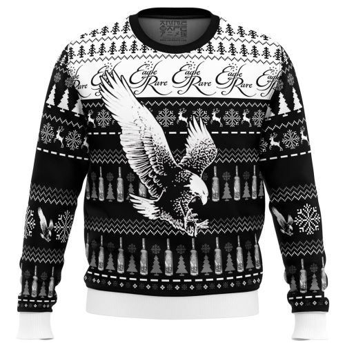 Eagle Rare Ugly Christmas Sweater: Festive & Unique Holiday Apparel for Whiskey Lovers