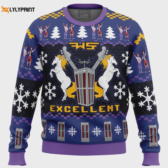 Get Festive With The Excellent Bill And Ted Ugly Christmas Sweater – Limited Stock Available!